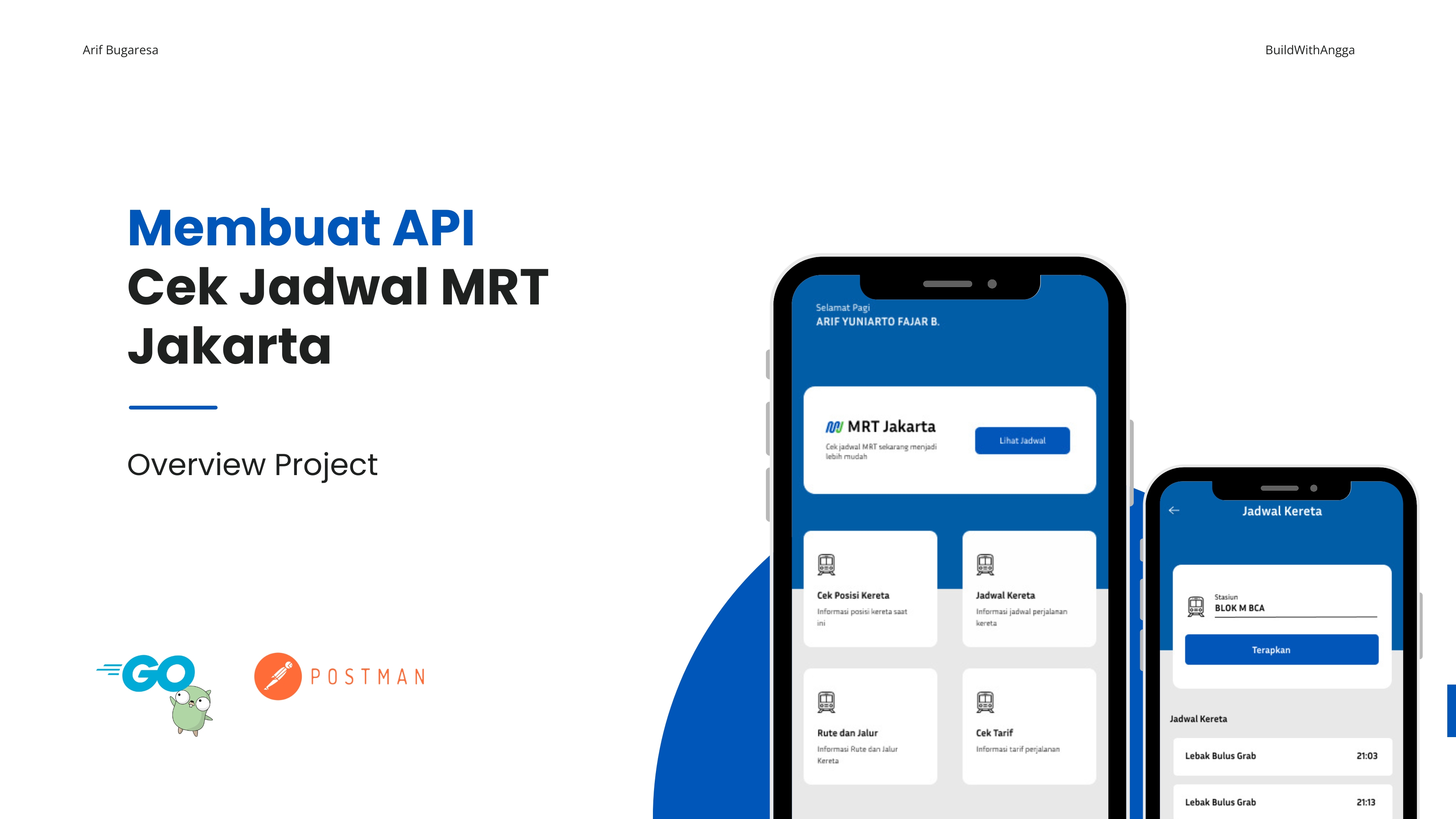 Kelas Membuat API Cek Jadwal MRT Jakarta dengan Golang di BuildWithAngga